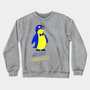 Extra Awesome Penguin Crewneck Sweatshirt